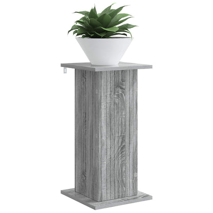 Plantenstandaard Grijs sonoma 30,5 x 30 x 60,5 cm Bewerkt hout