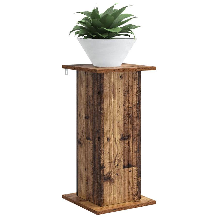 Plantenstandaard 2 pcs Oud hout 30,5 x 30 x 60,5 cm