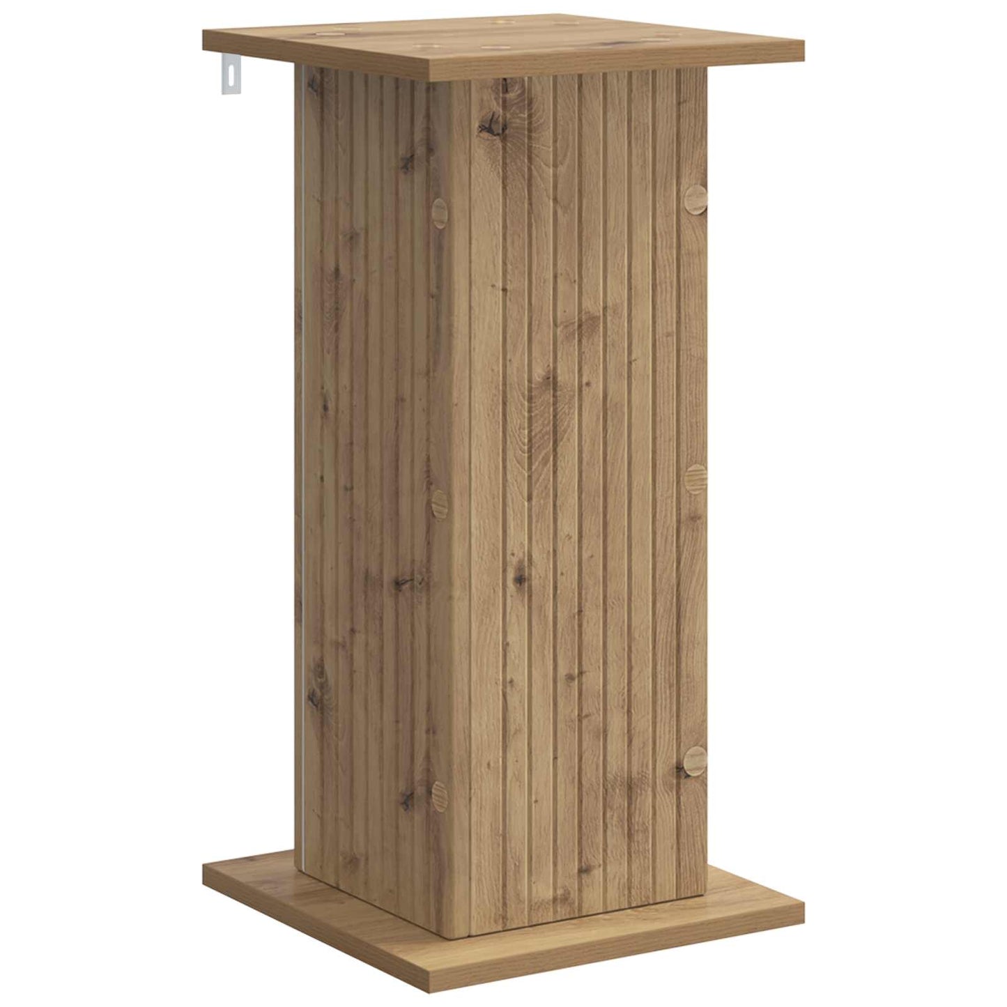 Plantenstandaard 2 pcs Artisanaal eiken 30,5 x 30 x 60,5 cm