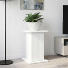 Plant Stand White 30.5 x 30 x 43 cm Engineered Wood