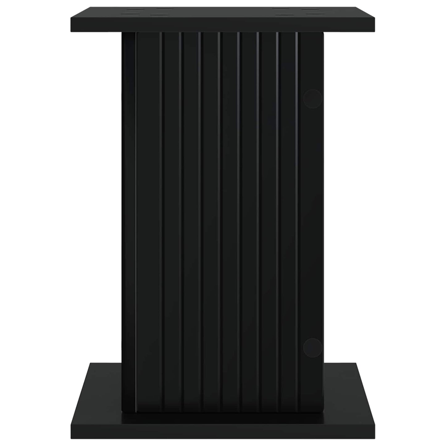 Plantenstandaard Zwart 30,5 x 30 x 43 cm Bewerkt hout