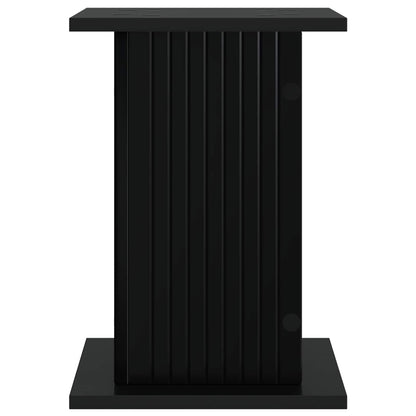 Plantenstandaard Zwart 30,5 x 30 x 43 cm Bewerkt hout