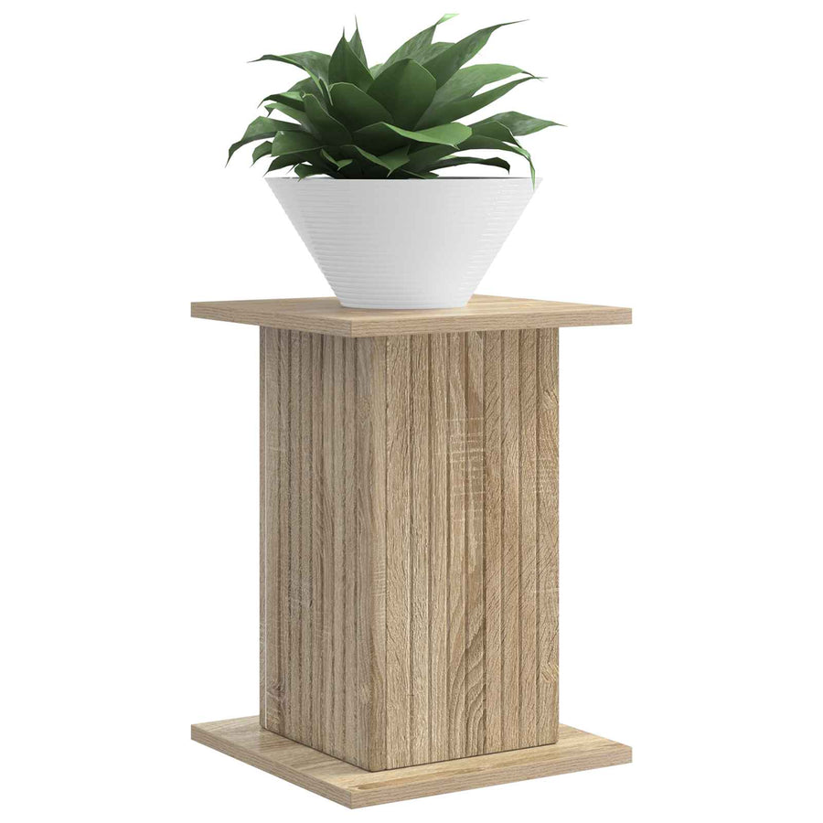 Plantenstandaard Sonoma Eiken 30,5 x 30 x 43 cm Bewerkt hout