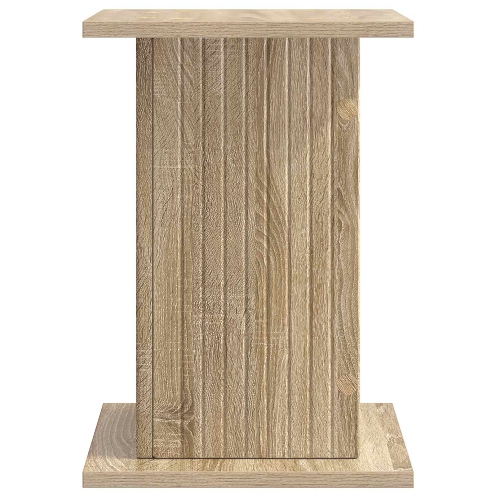 Plantenstandaard Sonoma Eiken 30,5 x 30 x 43 cm Bewerkt hout