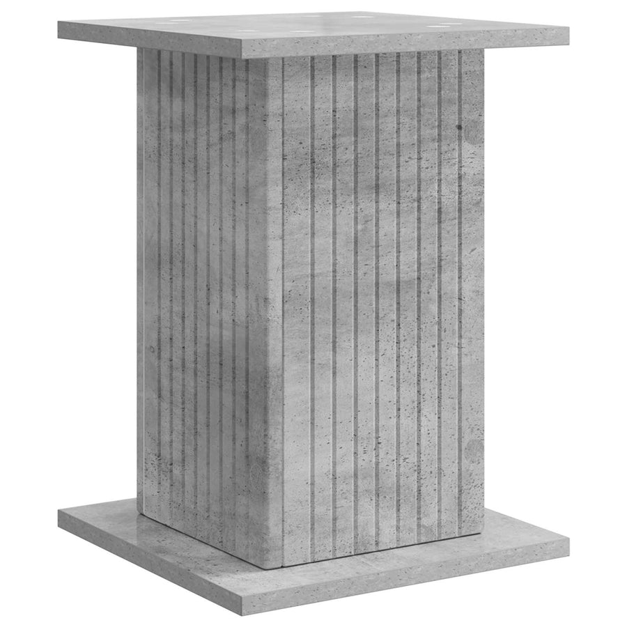 Plantenstandaard Betongrijs 30,5 x 30 x 43 cm Bewerkt hout