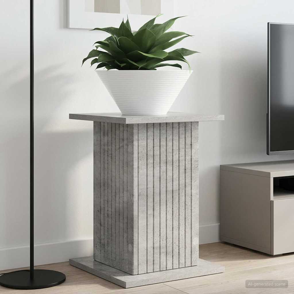 Plantenstandaard 2 pcs Betongrijs 30,5 x 30 x 43 cm