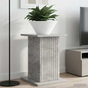Plantenstandaard 2 stuks betongrijs 30,5x30x43 cm