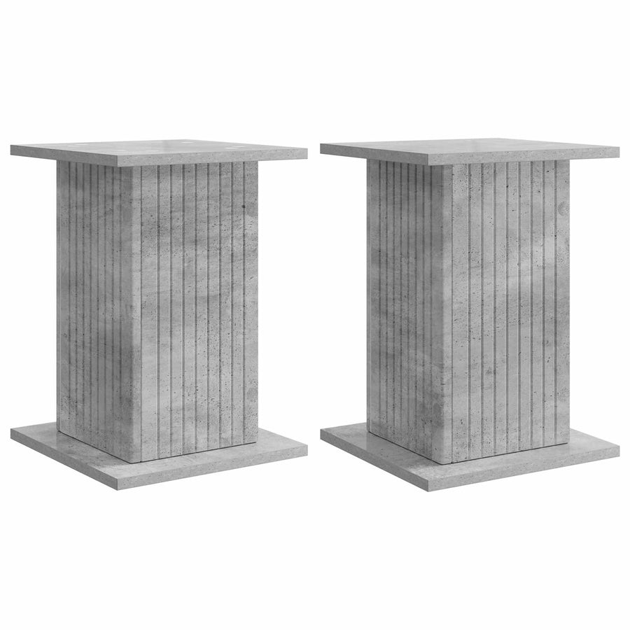 Plantenstandaard 2 pcs Betongrijs 30,5 x 30 x 43 cm