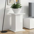 Plant Stand High Gloss White 30.5 x 30 x 43 cm Engineered Wood