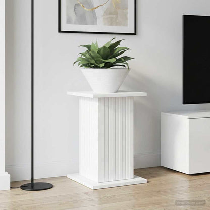 Plantenstandaard 2 pcs Hoogglans Wit 30,5 x 30 x 43 cm