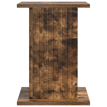 Plantenstandaard 2 pcs Gerookt eiken 30,5 x 30 x 43 cm