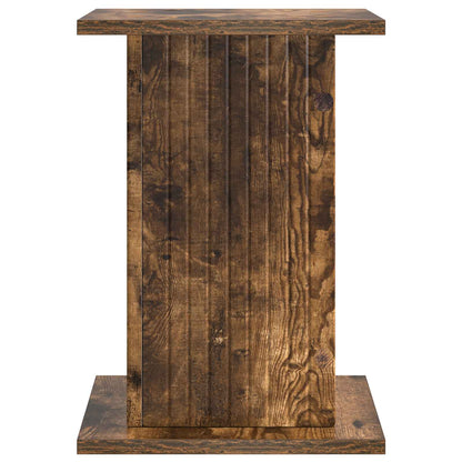 Plantenstandaard 2 pcs Gerookt eiken 30,5 x 30 x 43 cm