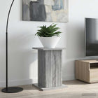 Plantenstandaard 30,5x30x43 cm grijs sonoma bewerkt hout