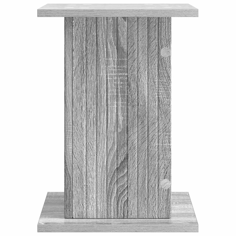 Plantenstandaard Grijs sonoma 30,5 x 30 x 43 cm Bewerkt hout