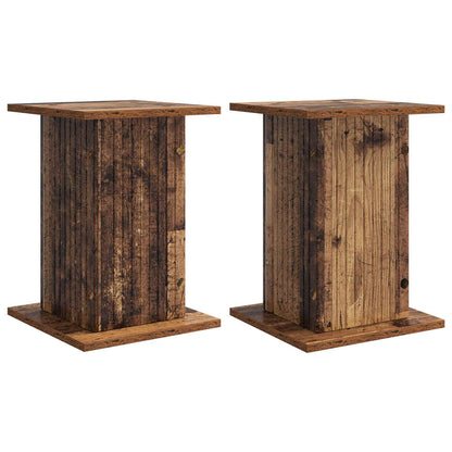 Plantenstandaard 2 pcs Oud hout 30,5 x 30 x 43 cm Bewerkt hout
