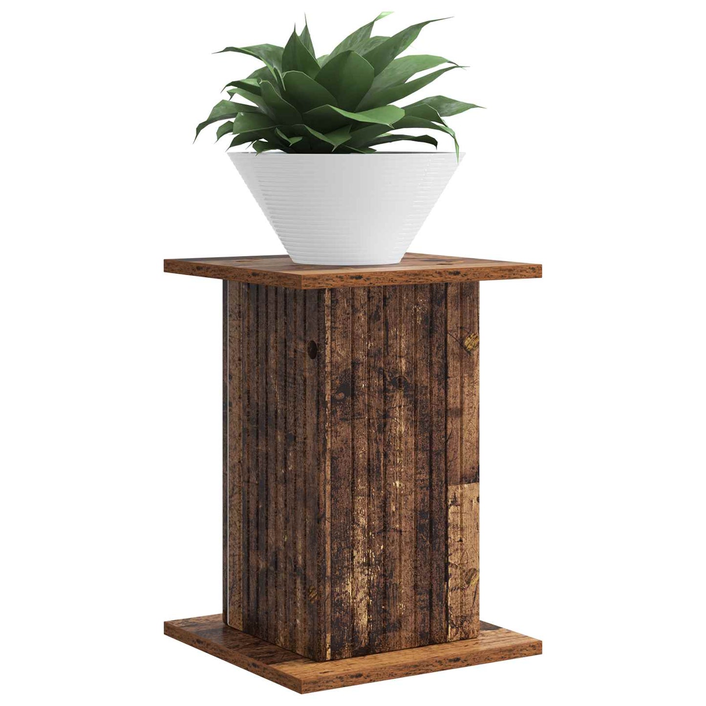 Plantenstandaard 2 pcs Oud hout 30,5 x 30 x 43 cm Bewerkt hout