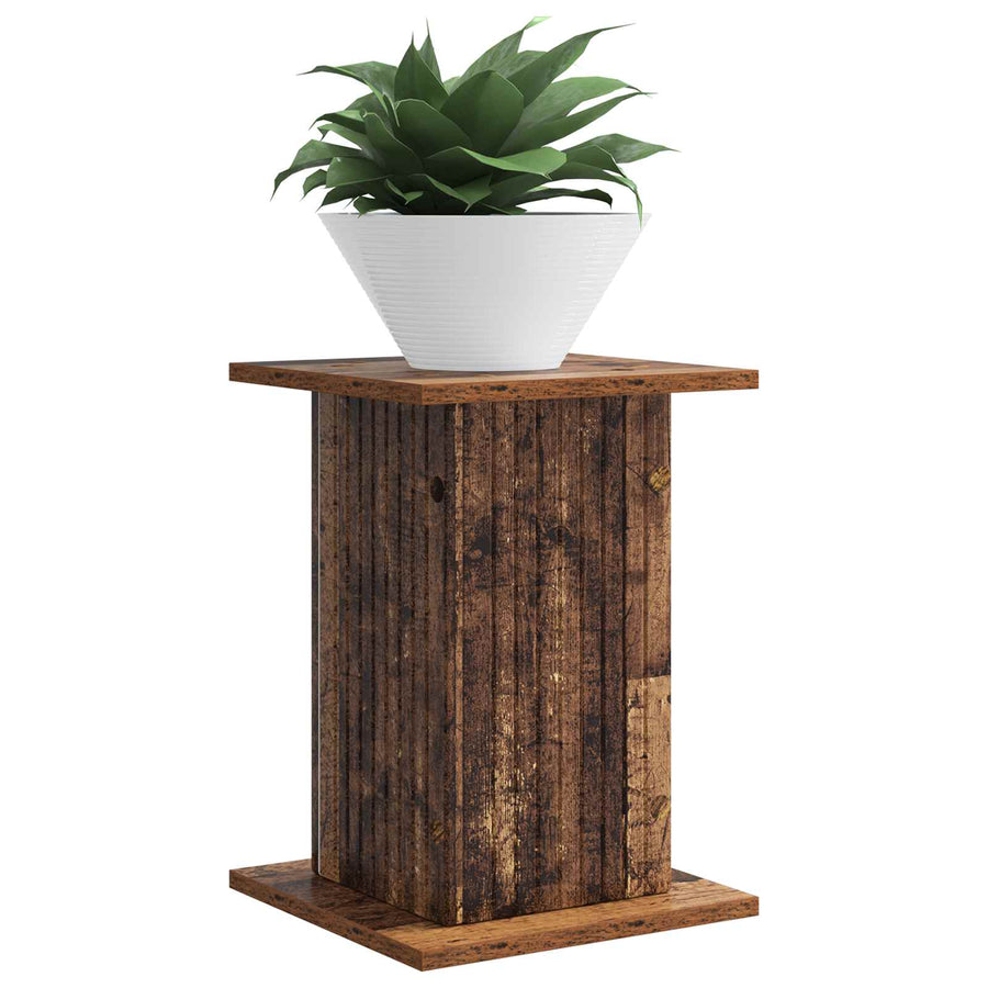 Plantenstandaard 2 pcs Oud hout 30,5 x 30 x 43 cm Bewerkt hout
