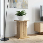 Plantenstandaard 2 stuks eiken 30,5x30x43 cm