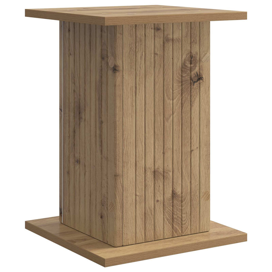 Plantenstandaard 2 pcs Artisanaal eiken 30,5 x 30 x 43 cm