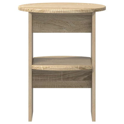 Bijzetkast Sonoma Eiken Ø40 x 50 cm Geconstrueerd hout