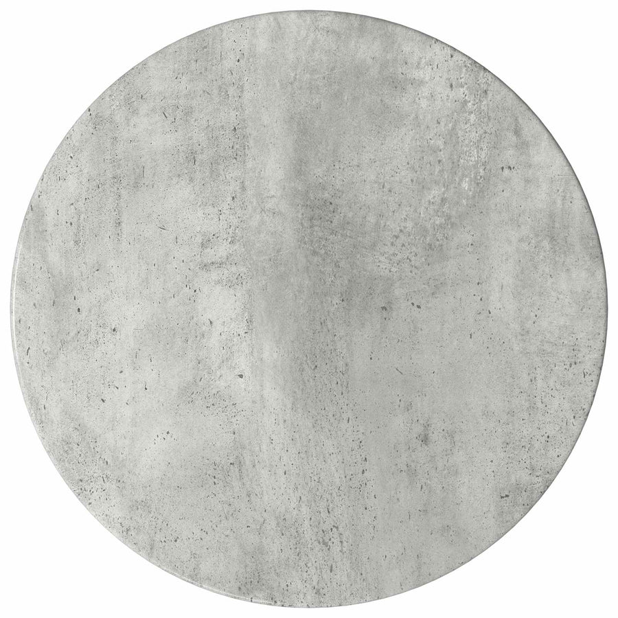 Bijzetkast Beton Grijs Ø40 x 50 cm Geconstrueerd hout