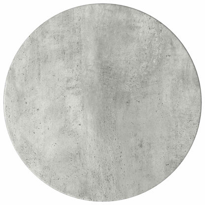Bijzetkast 2 pcs Beton Grijs Ø40 x 50 cm Geconstrueerd hout