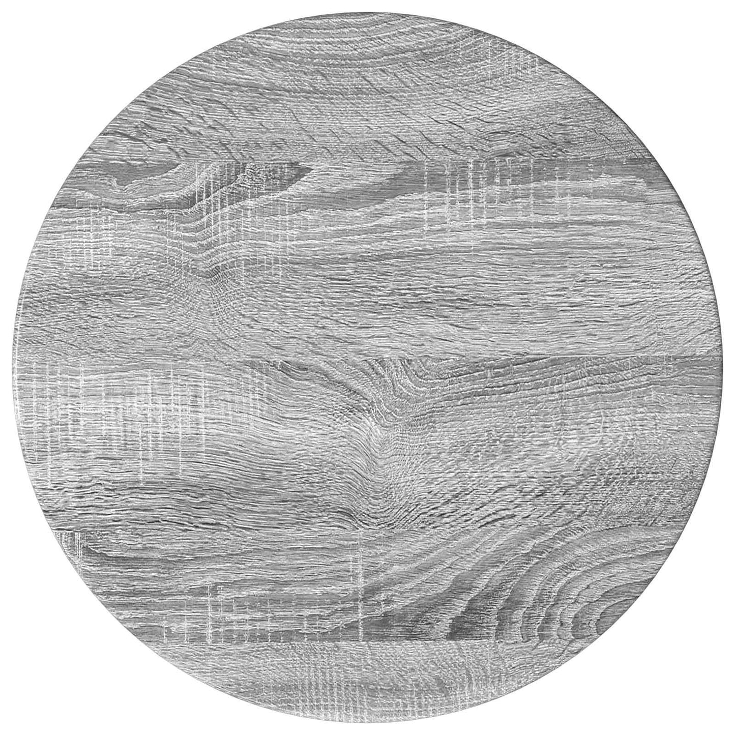 Bijzetkast 2 pcs Grijze Sonoma Ø40 x 50 cm Geconstrueerd hout