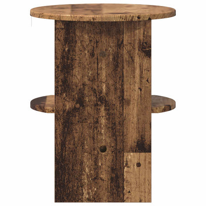 Bijzetkast 2 pcs Oudhout Ø40 x 50 cm Geconstrueerd hout