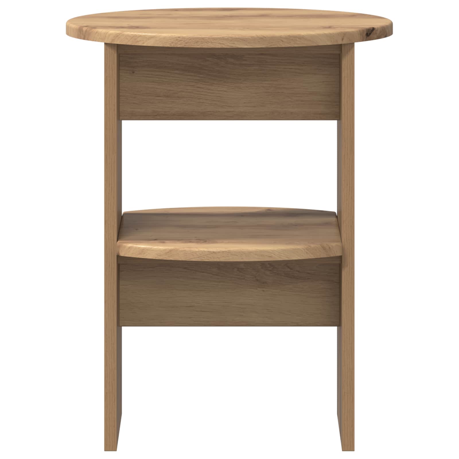 Bijzetkast Artisan Eik Ø40 x 50 cm Geconstrueerd hout