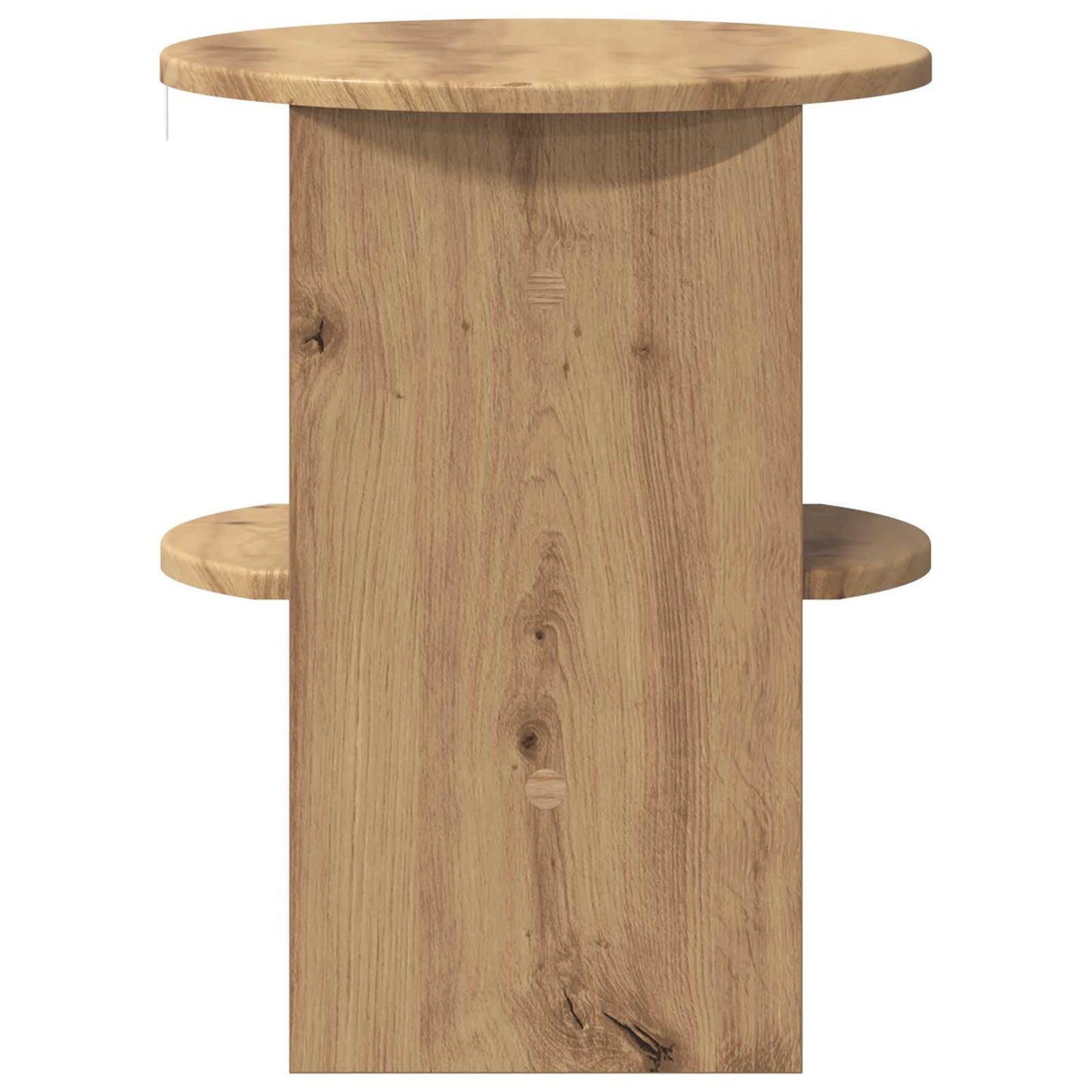 Bijzetkast Artisan Eik Ø40 x 50 cm Geconstrueerd hout