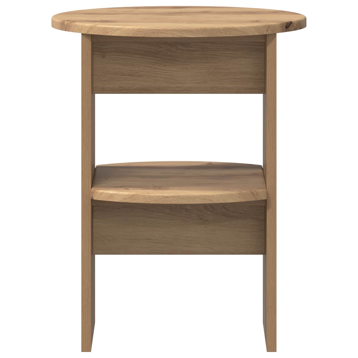 Bijzetkast 2 pcs Artisan Eik Ø40 x 50 cm Geconstrueerd hout