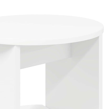 Bijzetkast Wit Geconstrueerd hout
