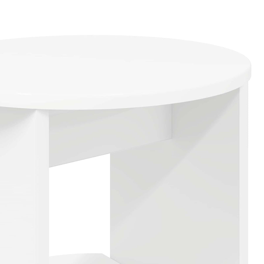 Bijzetkast Wit Geconstrueerd hout