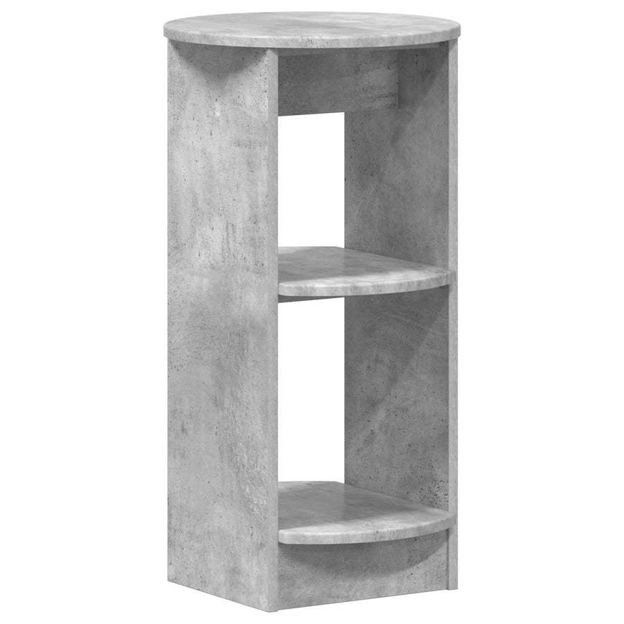 Bijzetkast Beton Grijs Geconstrueerd hout