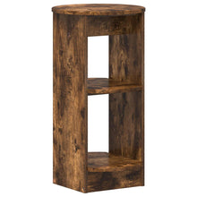 Bijzetkast Gerookte Eik 40 x 40 x 75 cm Geconstrueerd hout