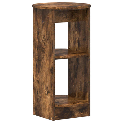 Bijzetkast Gerookte Eik 40 x 40 x 75 cm Geconstrueerd hout