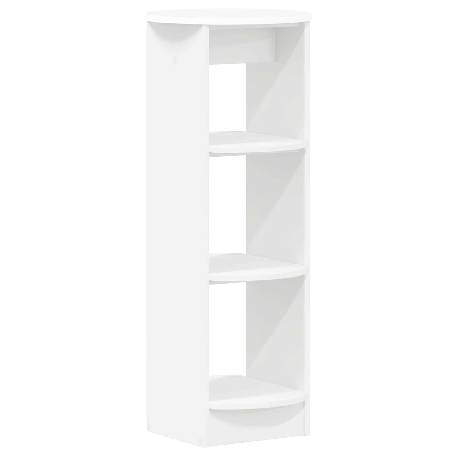 Bijzetkast Wit 40 x 40 x 100 cm Geconstrueerd hout