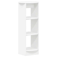 Bijzetkast Wit 40 x 40 x 100 cm Geconstrueerd hout