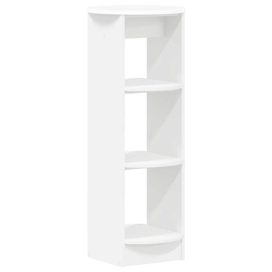 Bijzetkast Wit 40 x 40 x 100 cm Geconstrueerd hout