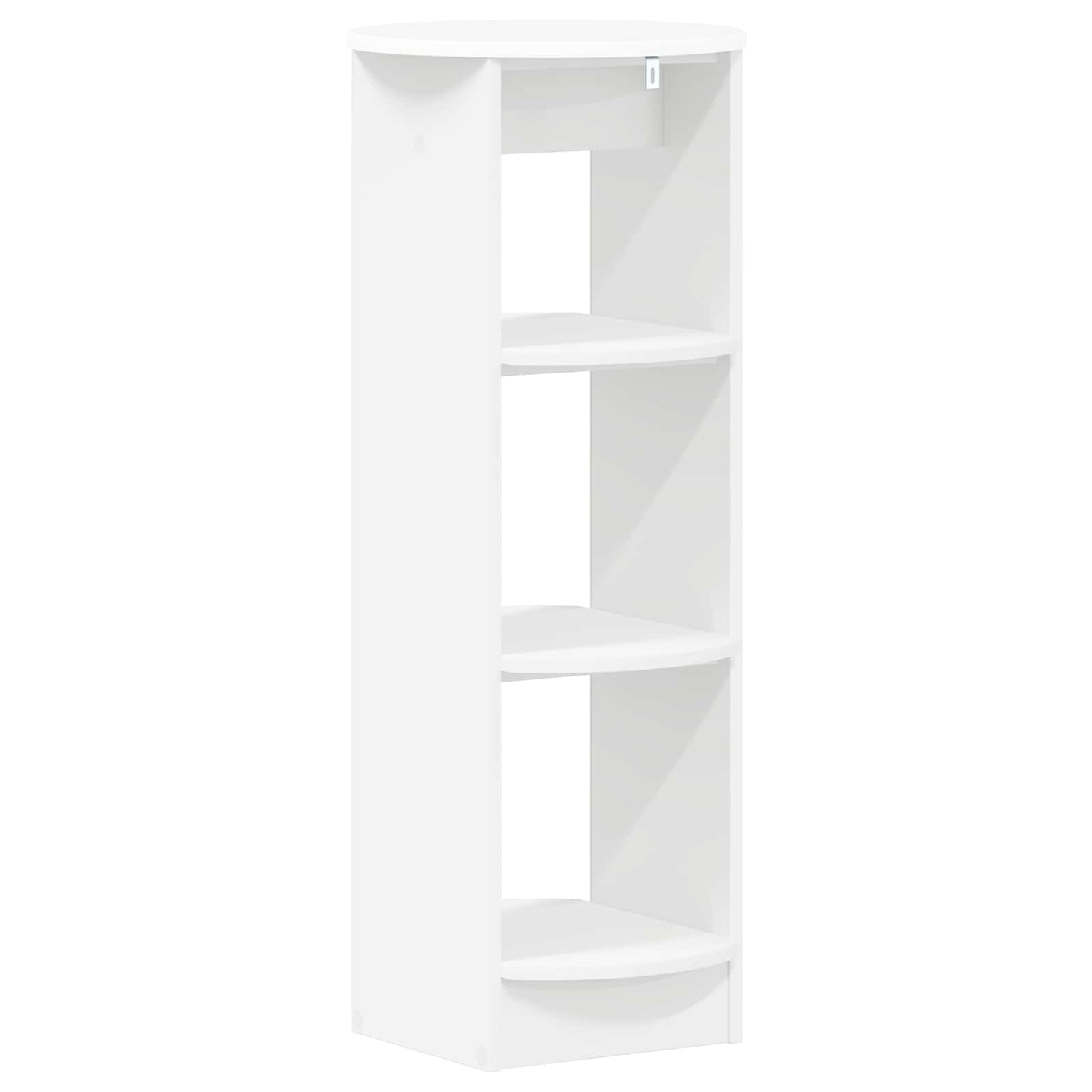 Bijzetkast Wit 40 x 40 x 100 cm Geconstrueerd hout