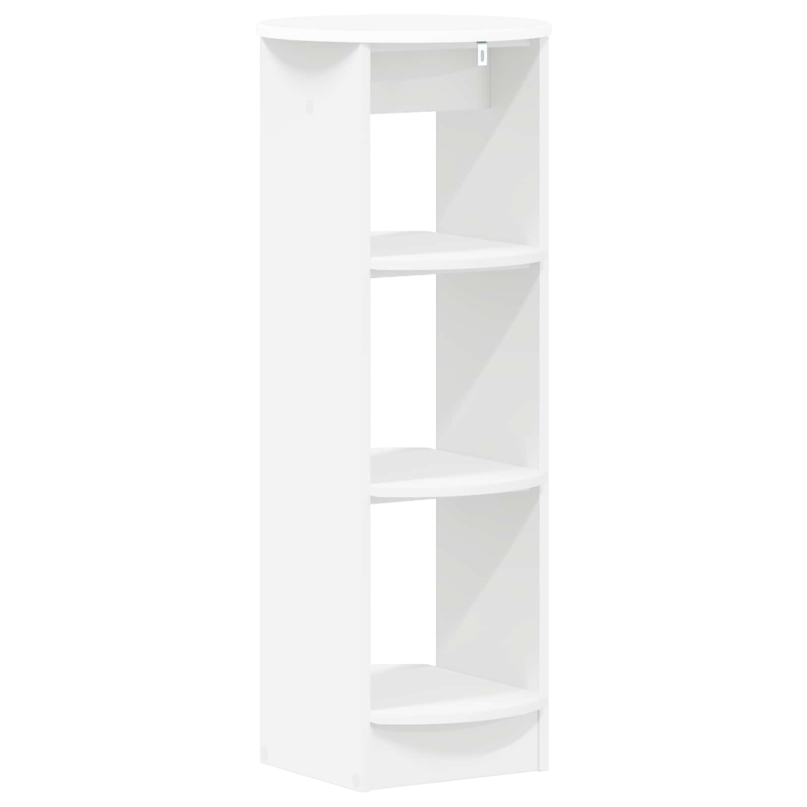 Bijzetkast Wit 40 x 40 x 100 cm Geconstrueerd hout