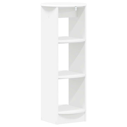 Bijzetkast Wit 40 x 40 x 100 cm Geconstrueerd hout