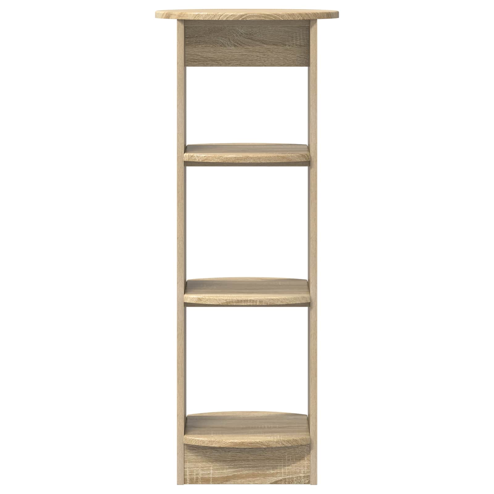 Bijzetkast Sonoma Eiken 40 x 40 x 100 cm Geconstrueerd hout