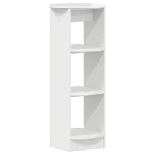 Bijzetkast Hoogglans Wit 40 x 40 x 100 cm Geconstrueerd hout