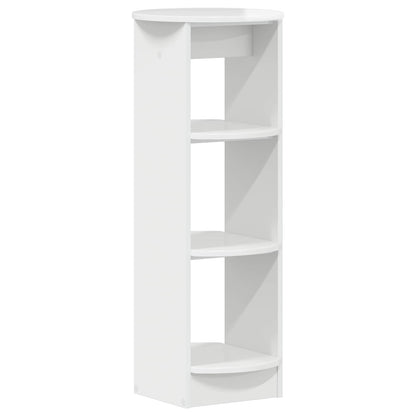 Bijzetkast Hoogglans Wit 40 x 40 x 100 cm Geconstrueerd hout