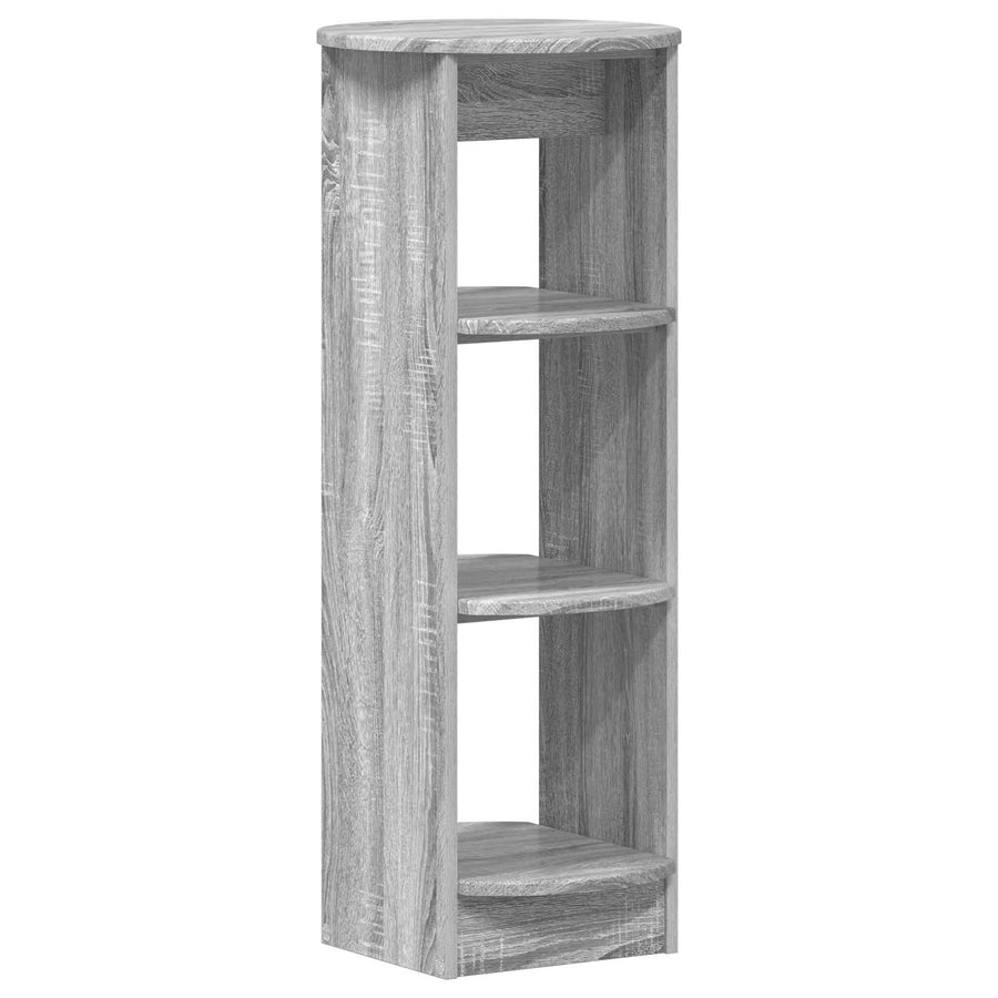 Bijzetkast Grijs sonoma 40 x 40 x 100 cm Geconstrueerd hout