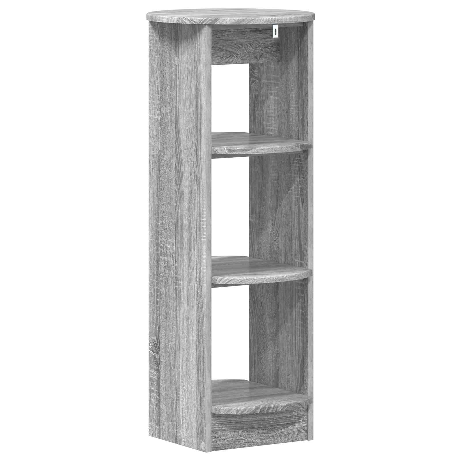 Bijzetkast Grijs sonoma 40 x 40 x 100 cm Geconstrueerd hout