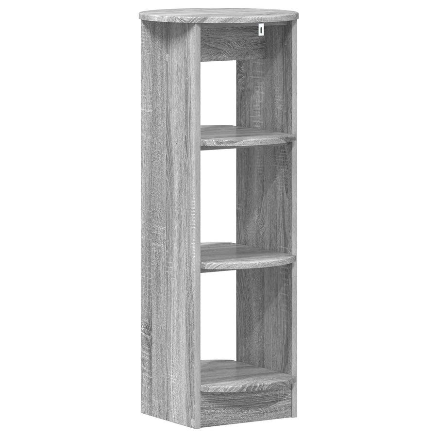 Bijzetkast Grijs sonoma 40 x 40 x 100 cm Geconstrueerd hout