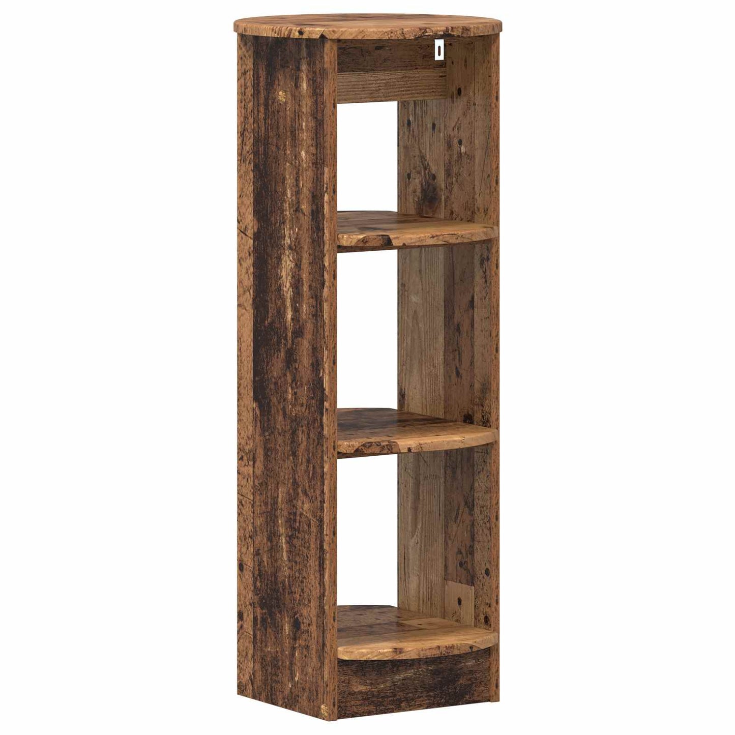 Bijzetkast Oudhout 40 x 40 x 100 cm Geconstrueerd hout