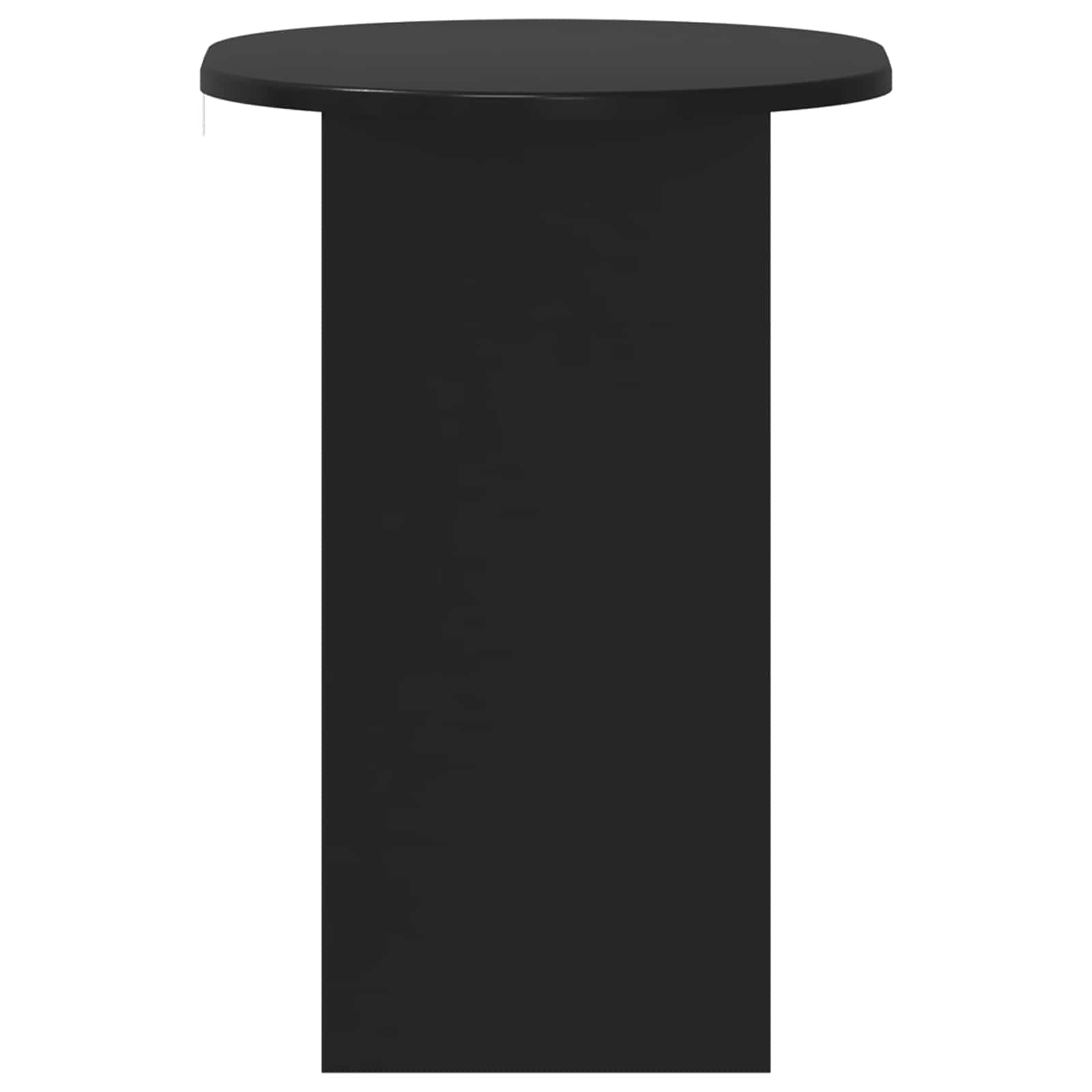 Bijzettafel Zwart 50 x 39,5 x 55 cm Geconstrueerd hout